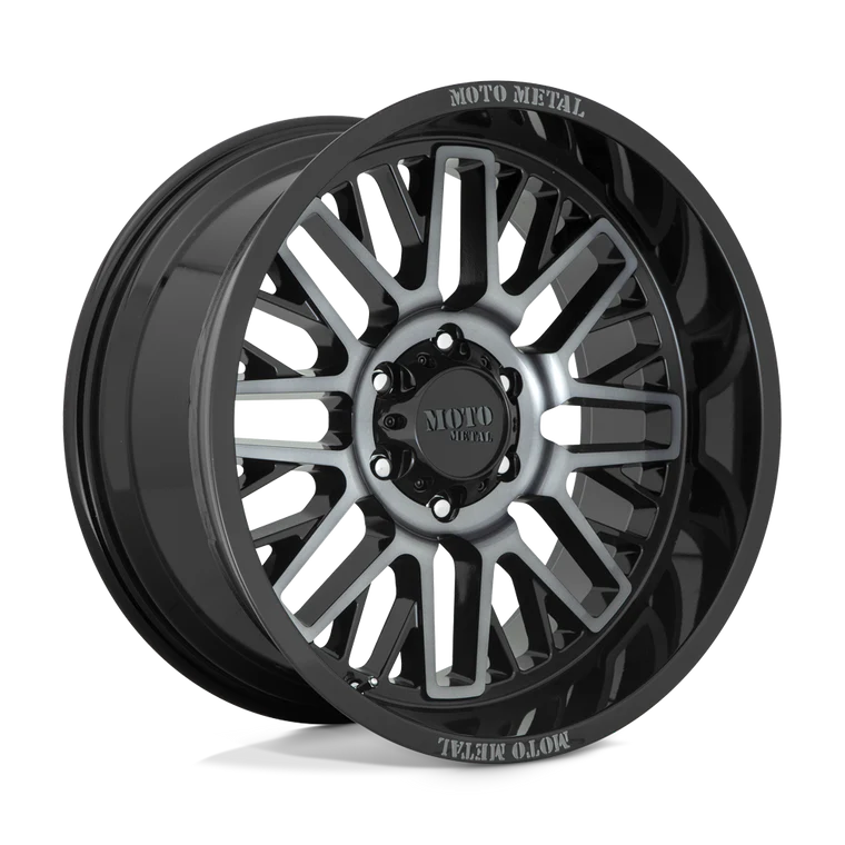 Wheel Pros MO802 20X10 5X5.5 G-BLK MCH GTCC -18MM