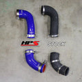 HPS Performance Black Reinforced Silicone Intercooler Hose Kit for Mitsubishi 03-07 Lancer EVO 8 9 MR US-Spec