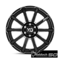 XD847 17X8 5X4.5 G-BLK MILL 35MM