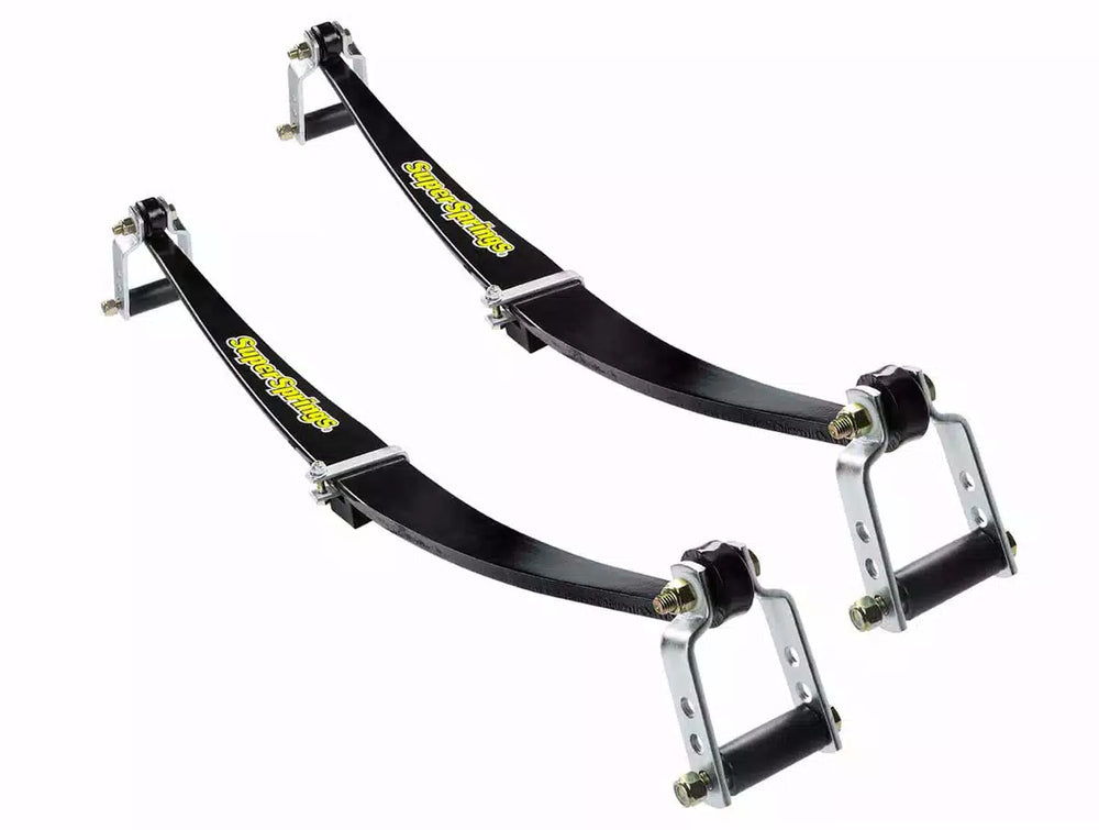 SUPER SPRINGS LEAF SPRING SUSPENSION ENHANCER BOOSTS AND STABILIZER LOADS