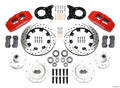 Wilwood Dynapro 6 Front Hub Kit 12.19in 1965-1969 Mustang Disc & Drum Spindle