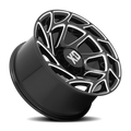 ONSLAUGHT 20X9 8X170 00MM GLOSS BLACK MILLED