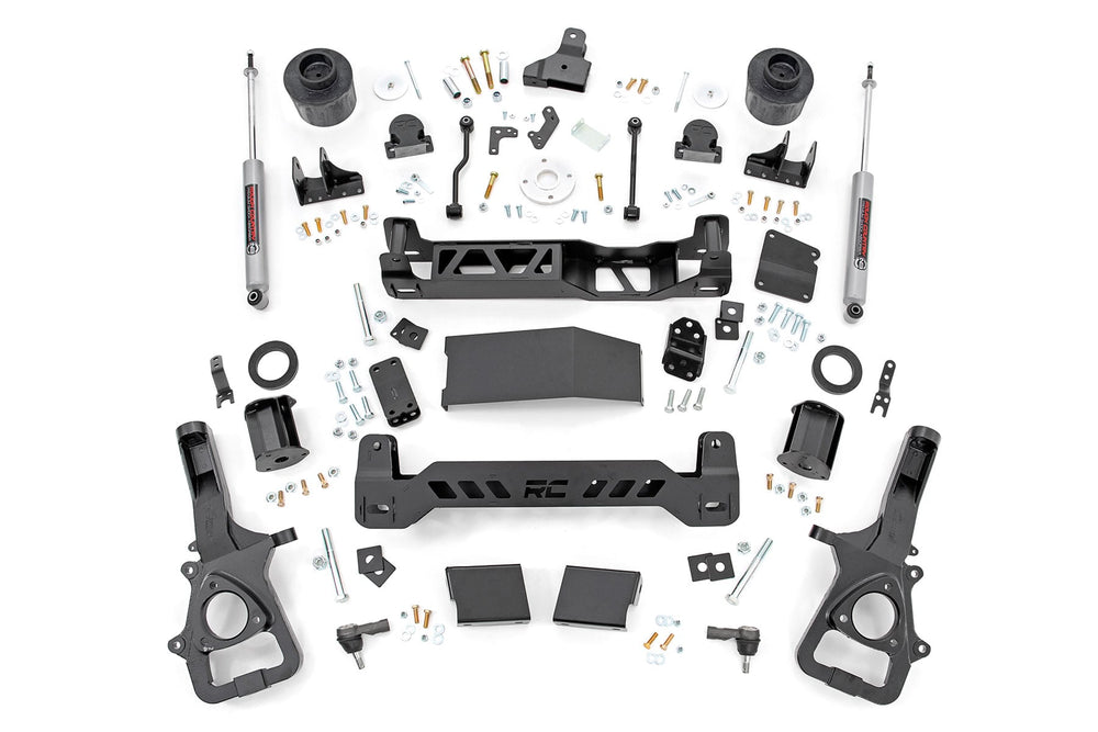 1x 23207 1x 33430BOX1 1x 33430BOX2 1x 334BOX2 1x 33430BOX3 1x 334BOX1 6 Inch Lift Kit Ram 1500 4WD (2019-2021)