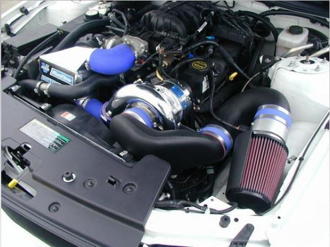 2007-2008 Ford Mustang 4.0 V6 System w/V-2 Si-Trim AND Charge Cooler Polished