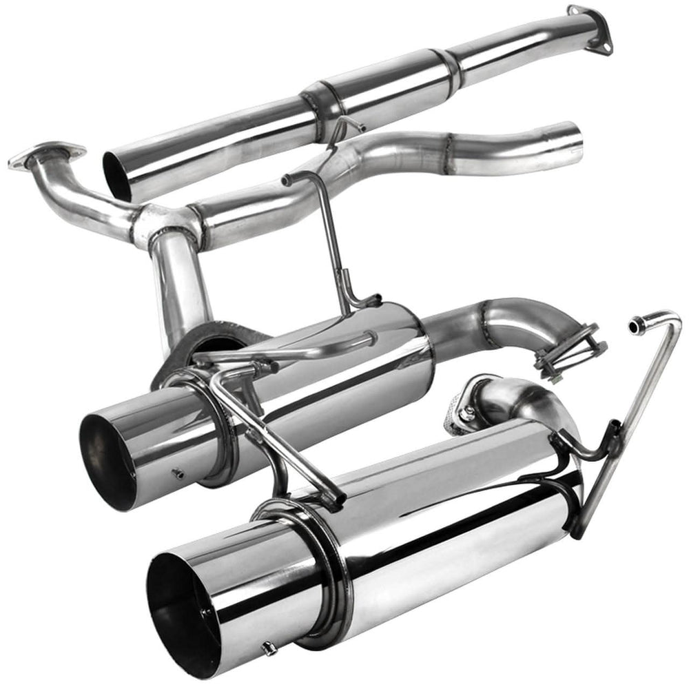 CATBACK EXHAUST QUAD BURNT TIP