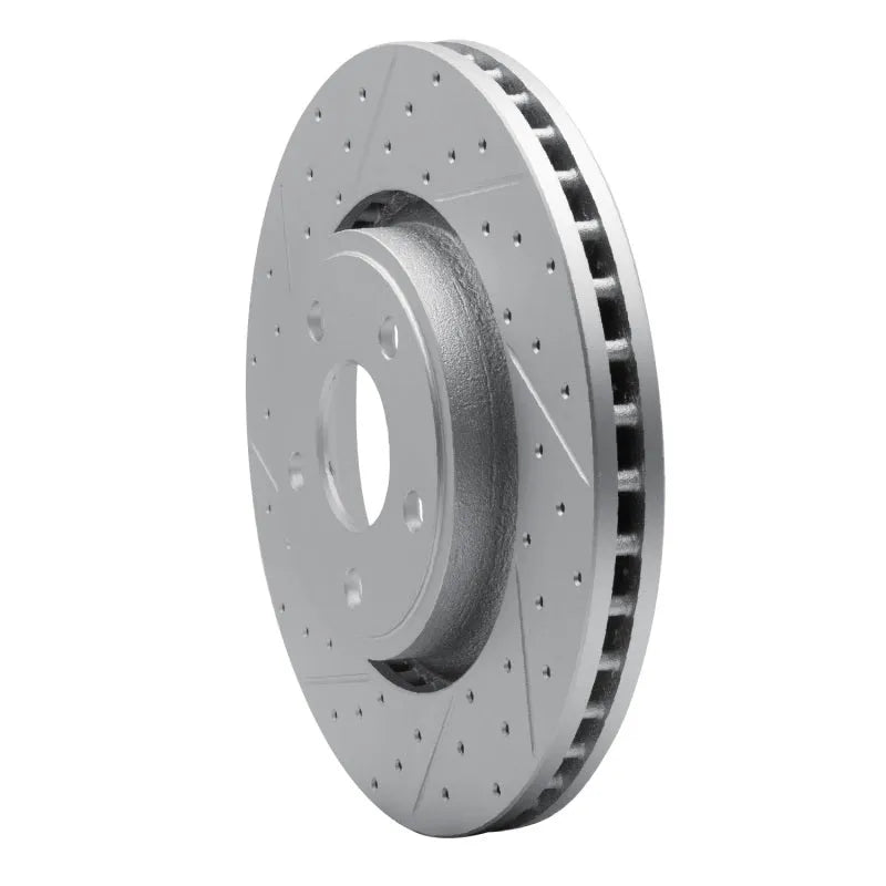 DFC 11-25 Dodge Durango Front Left Drilled & Slotted Geoperformance Rotor