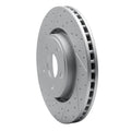DFC 11-25 Dodge Durango Front Left Drilled & Slotted Geoperformance Rotor
