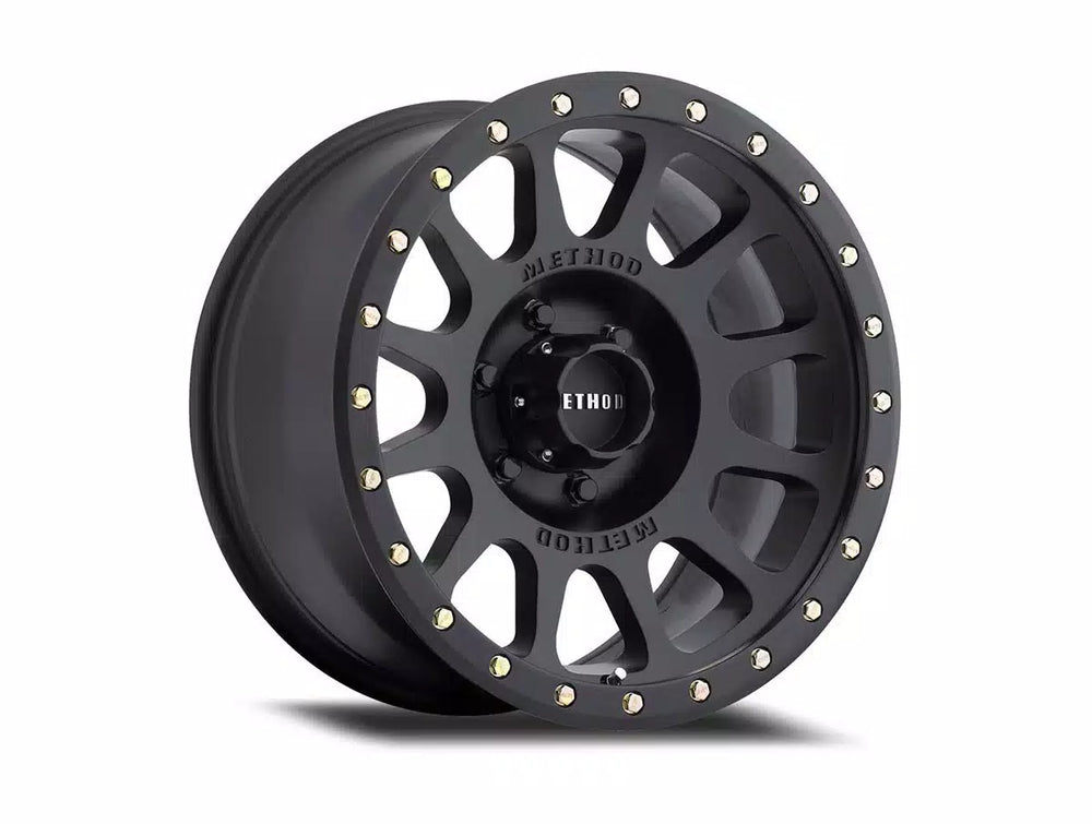 Method MR305 NV 18x9 0mm Offset 6x5.5 108mm CB Matte Black Wheel