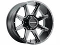 Aluminum Wheels 20x9 Stryker 954M Milled-Dimples Satin Black 18 Offset 5 on 150 Bolt Pattern 110.3 Bore Raceline