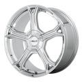 HE915 17X7.5 5X4.25/4.5 CHROME 38MM