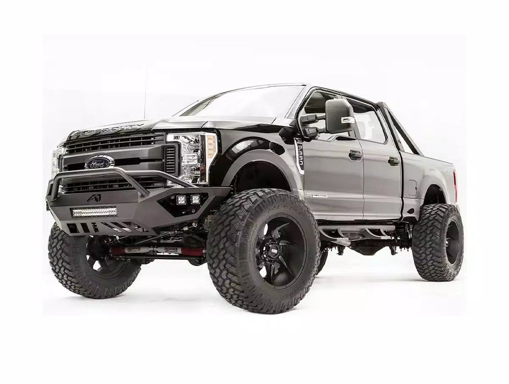 17C F250/F350 VENGEACNE FRONT BUMPER W/ PRERUNNER GUARD BARE STEEL