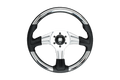 3 SILVER SPOKES CHROME INSERTS