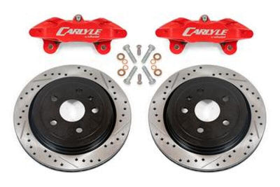 BMR 08-14 Cadillac CTS-V 15in Conversion Kit w/ Solid Rotors & Black Calipers