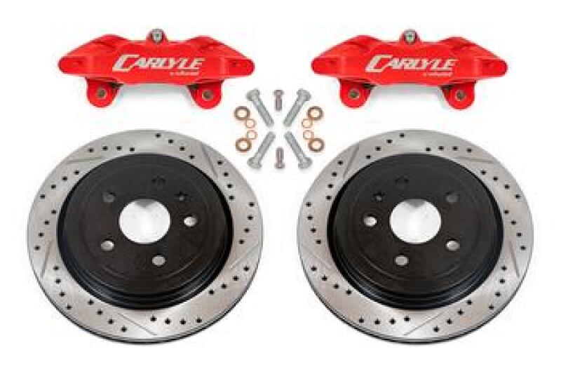 BMR 08-14 Cadillac CTS-V 15in Conversion Kit w/ Solid Rotors & Black Calipers