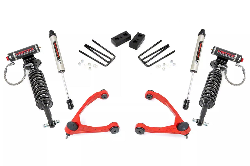 3.5 Lift Kit Forged UCA Cast Steel Vertex/V2 Chevy/GMC 1500 (07-13)