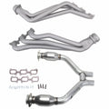 BBK 11-14 Ford Mustang GT 5.0 1-7/8in Long Tube Headers w/High Flow Catted X-Pipe (Ti Ceramic)