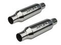SLP Exhaust LoudMouth 2.5in Inlet / Outlet Bullet-Type Resonator