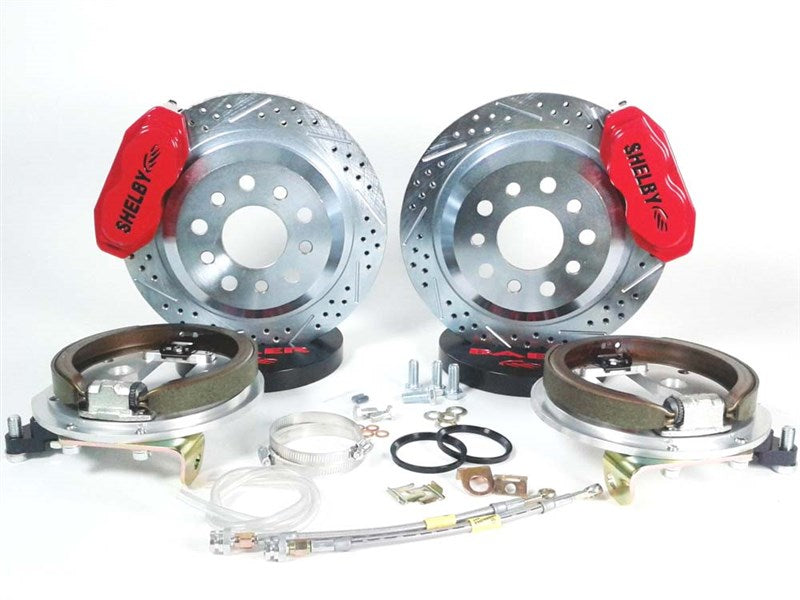 12 SS4 Brake Sys RR Red 65-66 Mstng