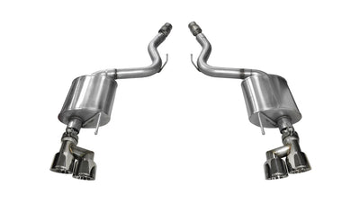 CORSA Performance polished axle-back exhaust