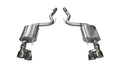 CORSA Performance polished axle-back exhaust