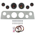 AutoMeter Sport-Comp 62-66 GMC Truck Billet Panel/Gauge Kit - 3-3/8in. (x2) & 2-1/16in. (x4)
