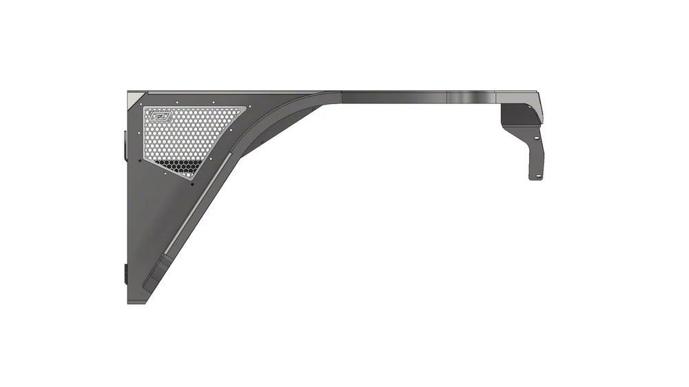 Aluminum Highline Front Fender 4 Flare for Jeep YJ