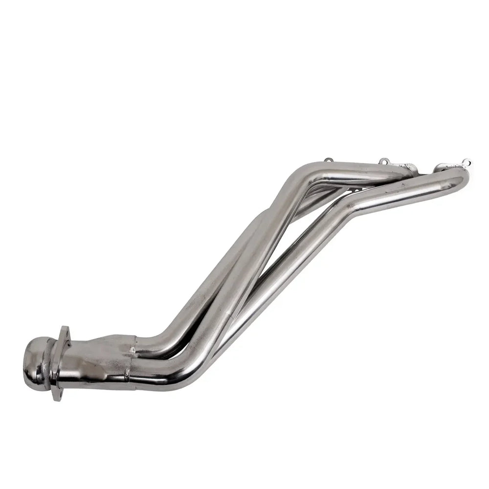 2011-2017 MUSTANG V6 1-3 4 LONG TUBE HEADERS- (POLISHED SILVER CERAMIC)