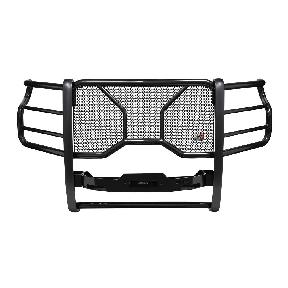 22C FRONTIER HDX WINCH MOUNT MODULAR GRILLE GUARD BLACK
