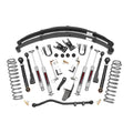 1x 1696BOX1 1x 169630 2x 8047D 1x 9275 1x 1042 6.5 Inch Lift Kit X-Series Jeep Cherokee XJ 2WD 4WD (1984-2001)