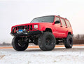 1x 1696BOX1 1x 169630 2x 8047D 1x 9275 1x 1042 6.5 Inch Lift Kit X-Series Jeep Cherokee XJ 2WD 4WD (1984-2001)