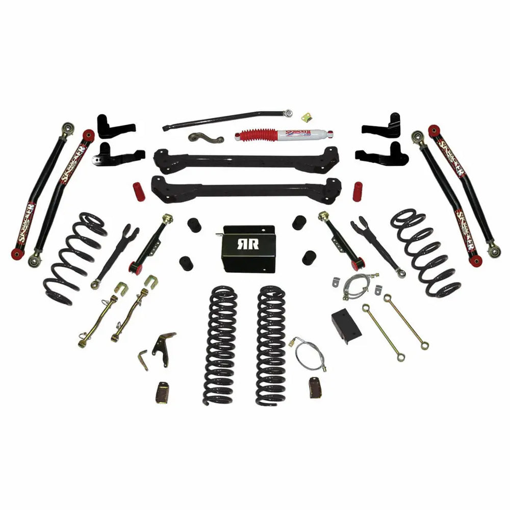Skyjacker 97-06 Jeep Wrangler Tj 4Wd 6 In. Component Box With Adx M2.0 Aluminum Monotube Shocks