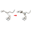 AWE Tuning Audi 8V S3 Track-to-SwitchPath Exhaust Conversion Kit