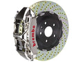 Brembo 14-18 A45 AMG Front GTR BBK 6 Piston Billet 380x34 2pc Rotor Drilled- Nickel
