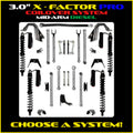 21C WRANGLER JT 3.0IN X FACTOR PRO ELITE ALUM COIL OVER SYS W/ PB+J LOWER MID A