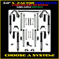 21C WRANGLER JT 3.0IN X FACTOR PRO ELITE ALUM COIL OVER SYS W/ PB+J LOWER MID A