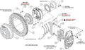 Wilwood 88-98 GM C1500 Aero4 SRP Rear Brake Kit 14in Rotor