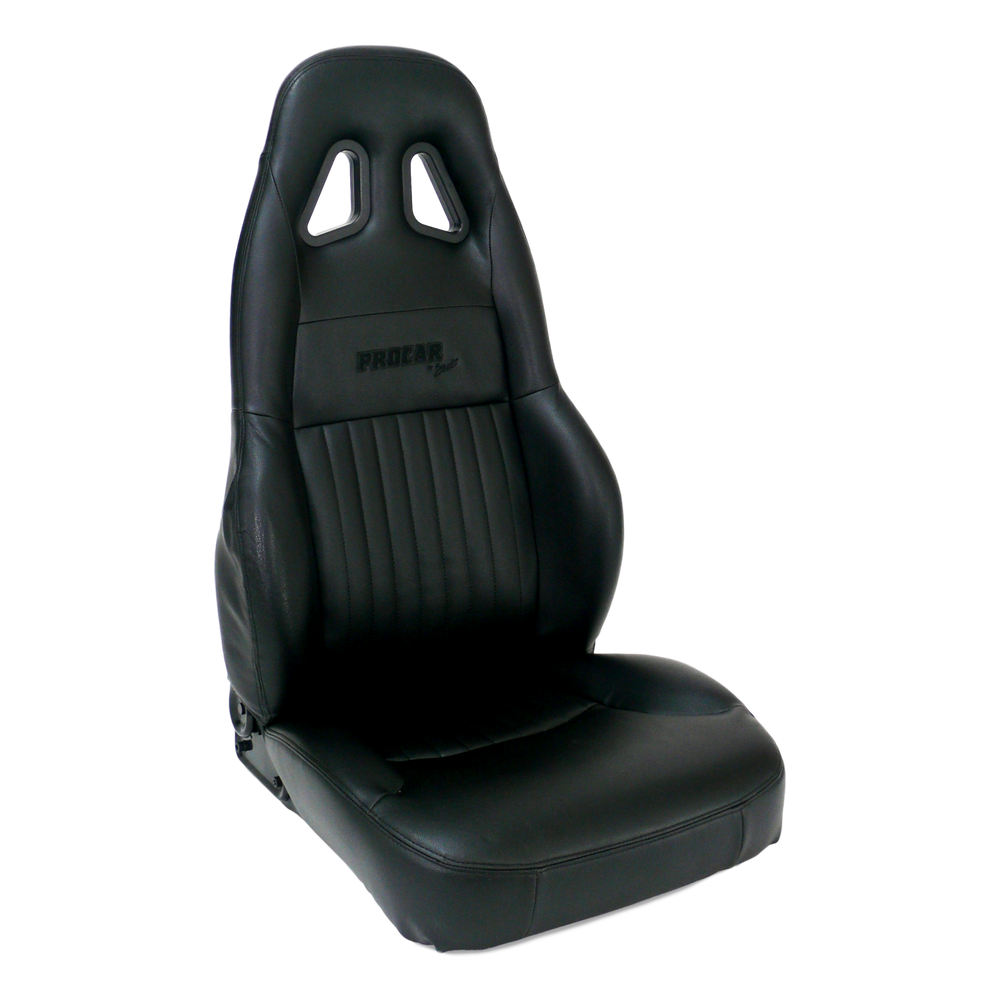 BLACK VINYL TRIM GREY VELOUR INSER