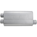 50 Series Big Block Chambered Muffler 50 Big Block 3.00 Dual In 3.50 Offset Out Mild Sound Flowmaster