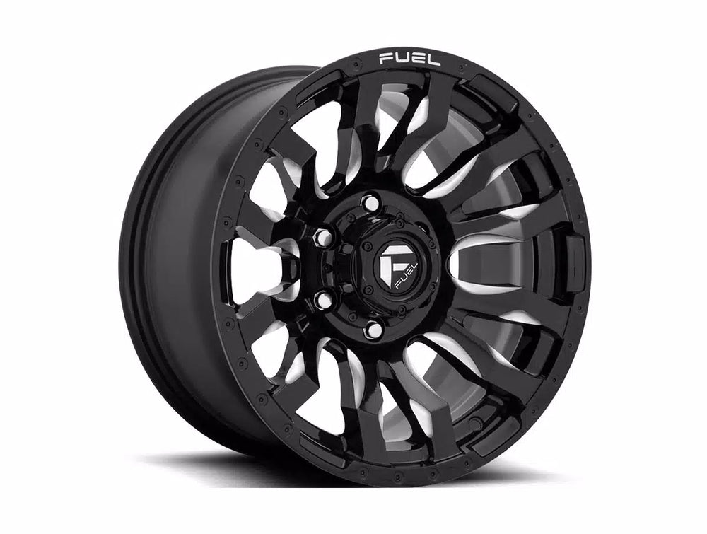D673 22X10 8X6.5 GL-BLK-MIL -18MM