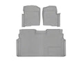 WeatherTech Grey Front Rear FloorLiner HP Fits -20-14 Ford 466111IM-461793IM