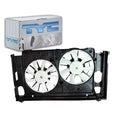 RADIATOR COOLING FAN ASSY W/UPPER SHROUD; MOTOR/BLADE/SHROUD DUAL FAN ASSY PRIUS 20102015; PLUGIN