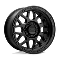 KMC Wheels black auto part