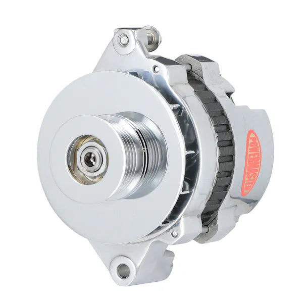 ALT GM CS121 IN5X5IN POLISH 100A 12V 6 GRV PULLEY SIDE BAT POST FAN & BAFFLE 1 W