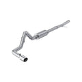 MBRP 2024 Ford Ranger Aluminized Steel Single Side Outlet 3in Cat Back Exhaust