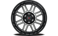 XD850 22X10 5X5.0 G-BLK GTCC -18MM