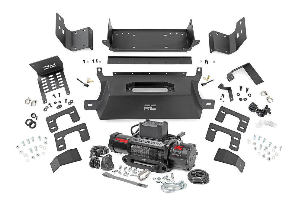 Hidden Winch Mount 2.7L Ford Bronco 4WD (2021-2022)