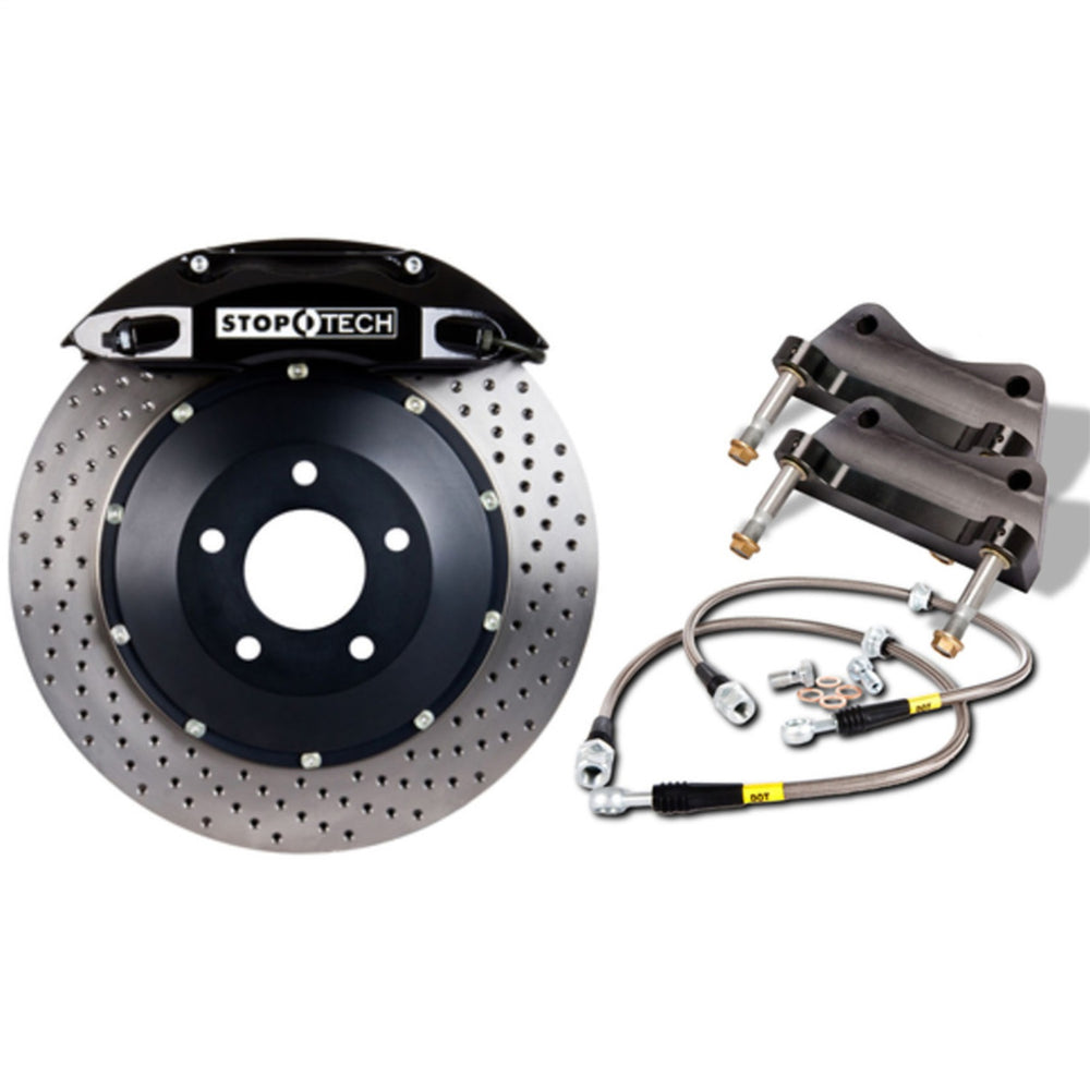 BLK CALIPRS/DRILLED ROTOR