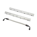 BILLET LS7 FUEL RAIL KIT-BLACK