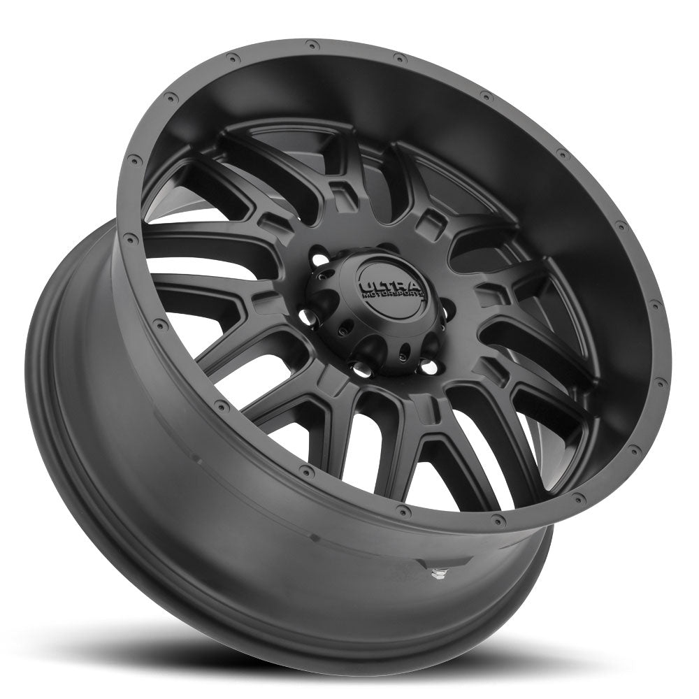 Ultra Wheel black auto part
