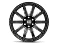 OUTBREAK 22x10 6x139.70 GLOSS BLACK MILLED (12 mm)